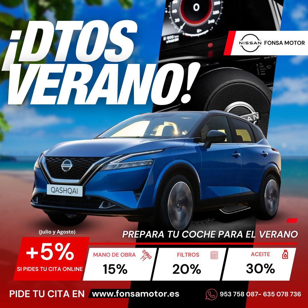 Descuentos de Verano Nissan Úbeda